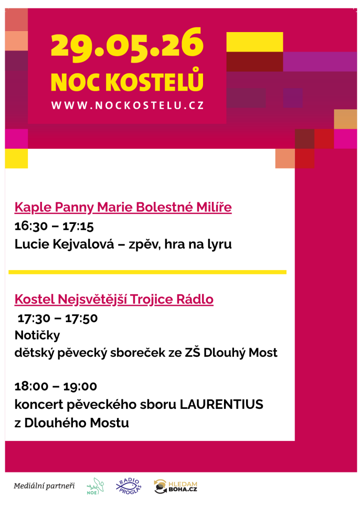 noc kostelů 2026