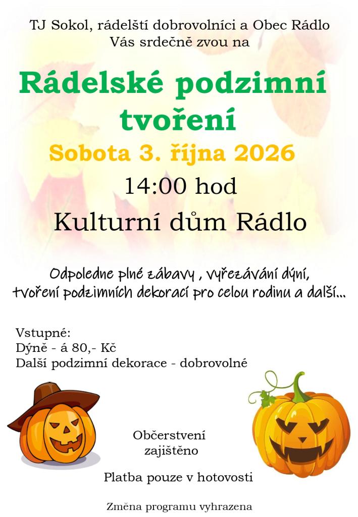 podzimní tvoření